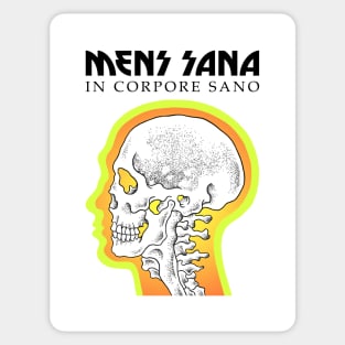 Mens sana in corpore sano Sticker